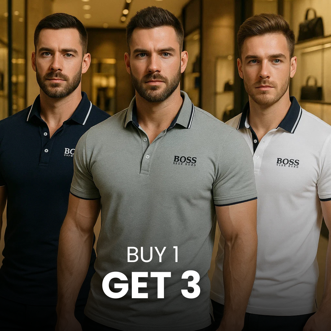 HB Essential Polo Set — Buy 1, Get 3