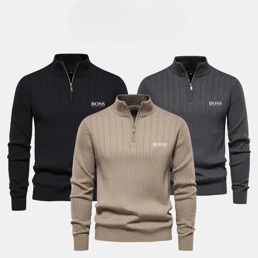 Zip-Up Sweater (Clearance Sale)