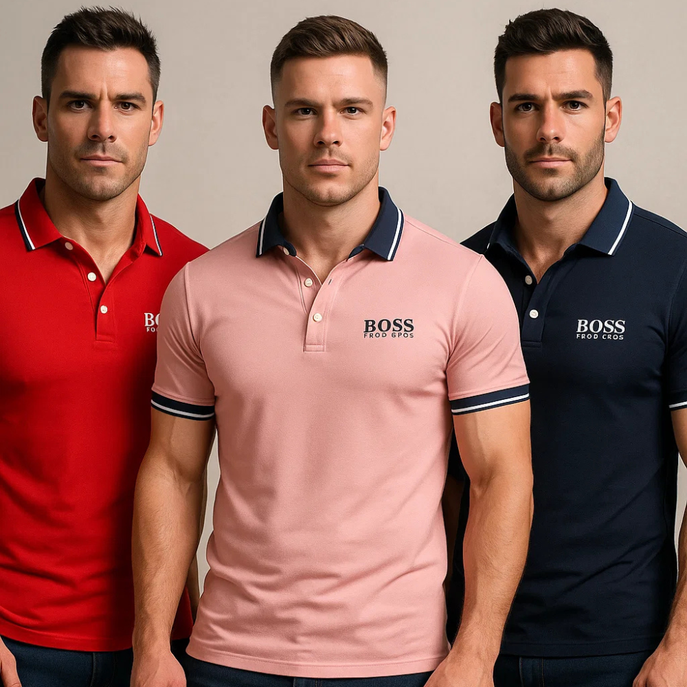 HB Essential Polo Set — Buy 1, Get 3