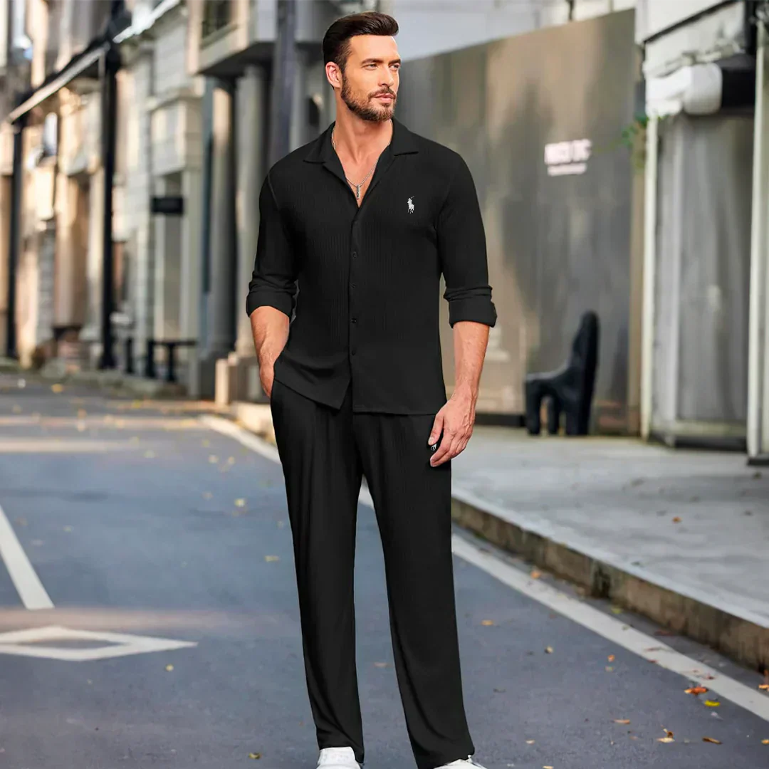 [BUY 1, GET 2] Premium Men's Set Black